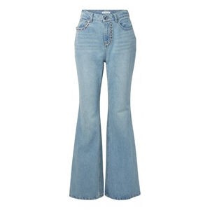 Area flared jeans‎